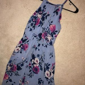 Lavender floral dress